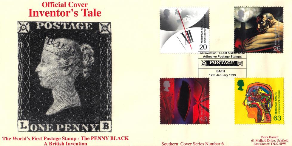 1999 (01) Inventors - Peter Barrett Southern Cover Series 'Bath' Official
