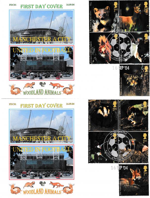 2004 (09) Woodland Animals - Dawn Manchester A City United in Football Official (Pr)