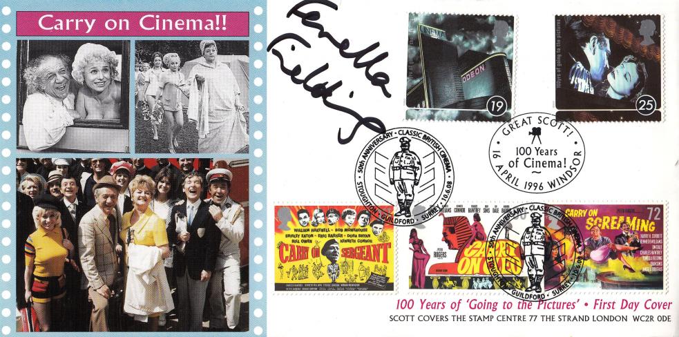 1996 (04) Cinema - Scott Official - Doubled in 2008 & Signed by the late Fenella Fielding