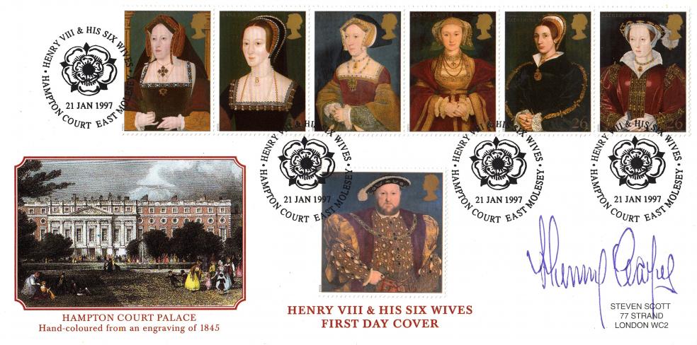 1997 (01) Tudor's - Scott 'Hampton Court' Official - Signed by the late Henry Cooper