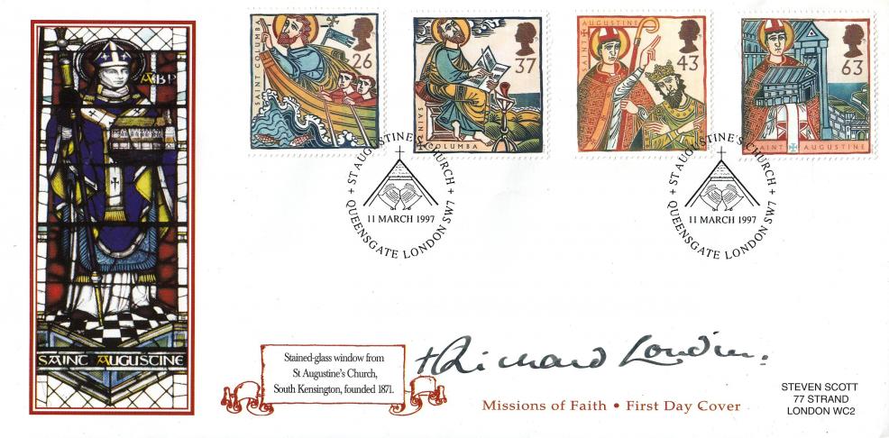 1997 (03) Missions of Faith - Scott 'St Augustine's Church' Official - Signed by the Bishop of London