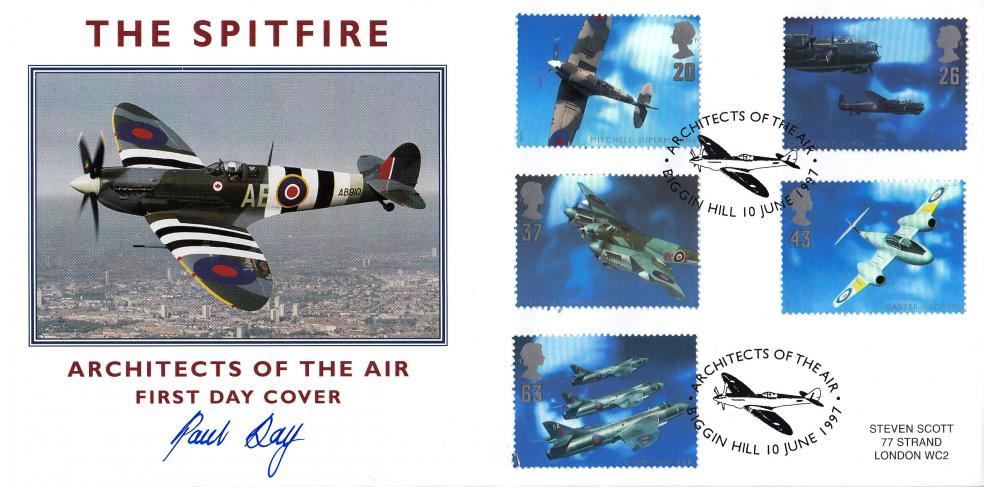 1997 (06) Architects Of The Air - Scott 'Biggin Hill' Official - Signed by Squadron Leader Paul Day