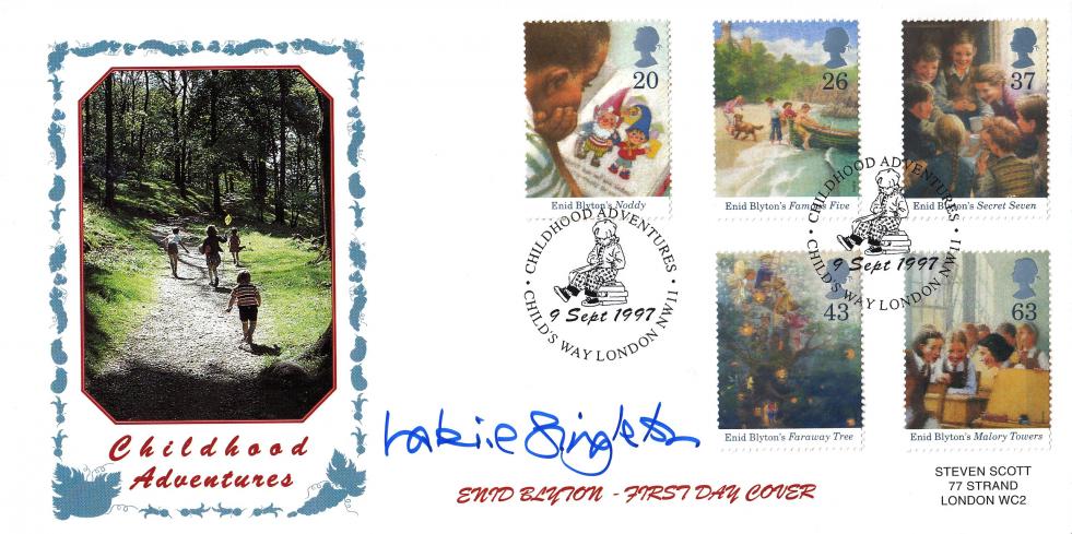 1997 (09) Enid Blyton - Scott 'Child's Way' Official - Signed by Valerie Singleton