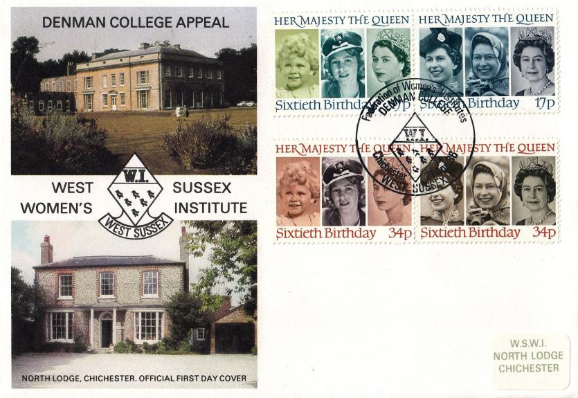 1986 (04) Queen's 60th Birthday - West Sussex Women's Institute Official