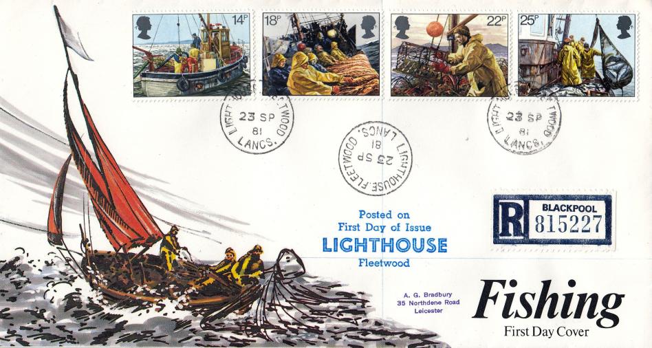 1981 (09) Fishing - PPS - Lighthouse CDS