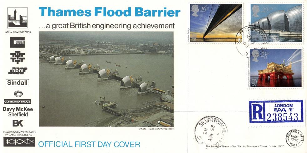 1983 (05) Engineering - G&P Thames Flood Barrier Official - Silvertown CDS