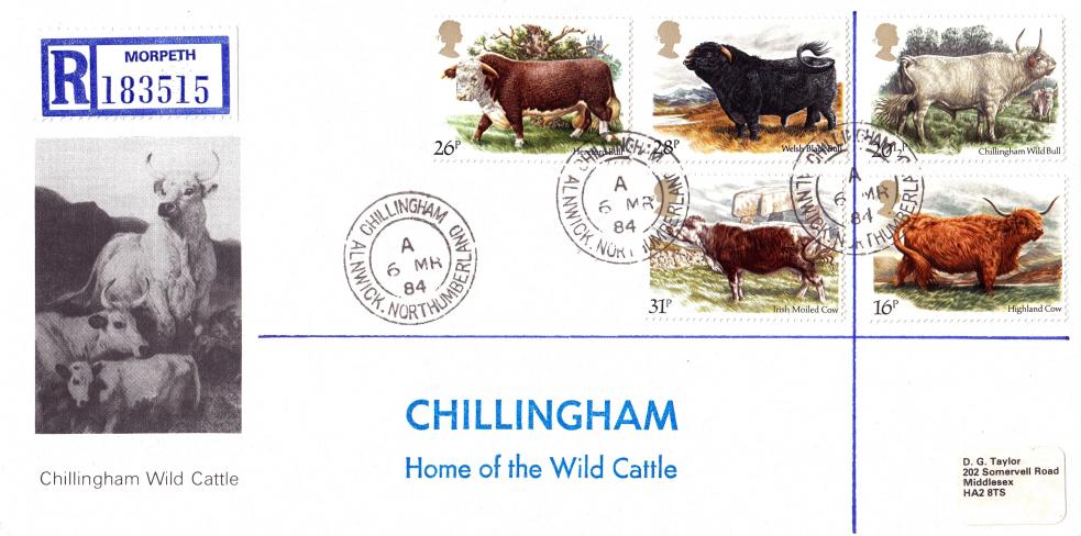 1984 (03) Cattle - Chillingham Wild Cattle Official - Chillingham CDS