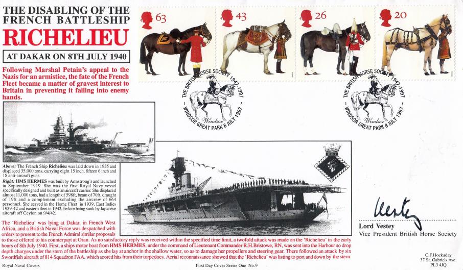 1997 (07) Queen's Horses - RNCG Special - Signed by Lord Vestey