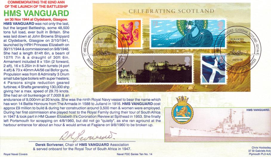 2006 (11) Celebrating Scotland - RNCG Official - Signed