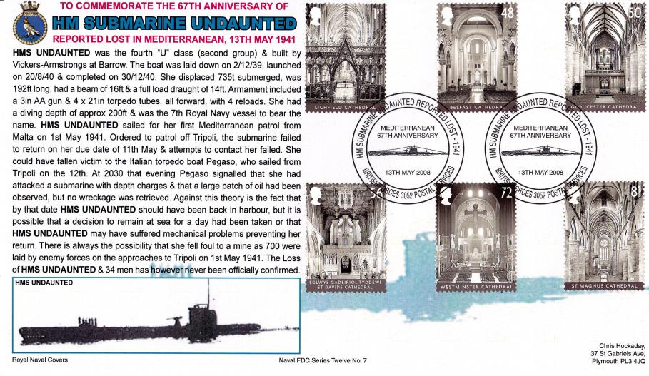 2008 (05) Cathedrals (Stamps) - RNCG Official