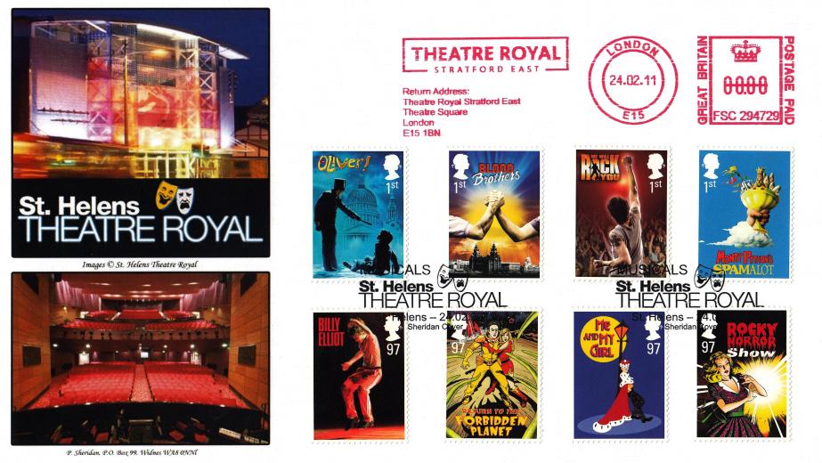 2011 (02) Musicals - Sherdian Official + Theatre Royal, Stratford East Meter Mark