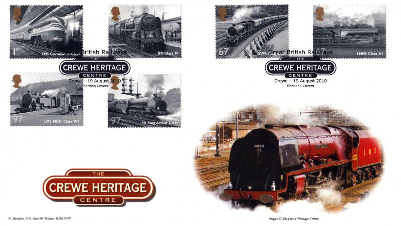 2010 (08) Great British Railways - Sheridan 'Crewe Heritage' Official