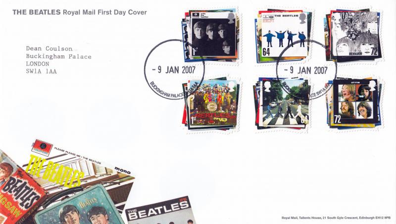 2007 (01) The Beatles (Stamps) - RM - Buckingham Palace CDS