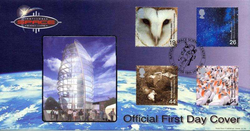 2000 (01) Above & Beyond - Bradbury 'National Space Centre' Official