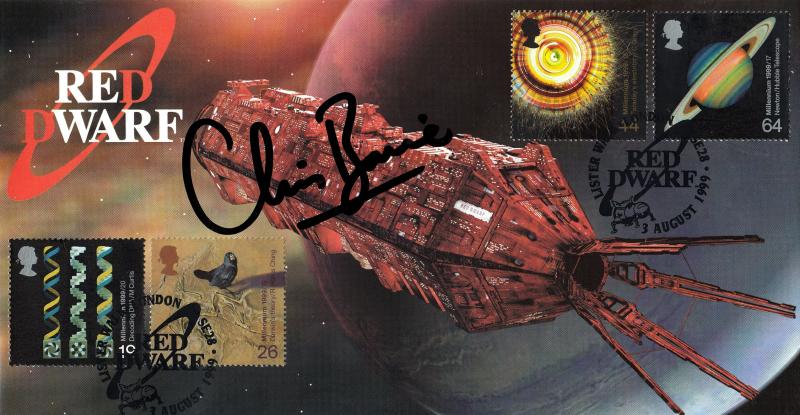 1999 (08) Scientists - Scott 'Red Dwarf' Official - With the FULL SET - Signed by Chris Barrie