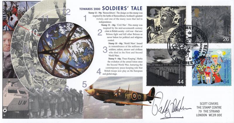 1999 (10) Soldiers - Scott 'Victory Way' Official - Signed by the late Paddy Ashdown
