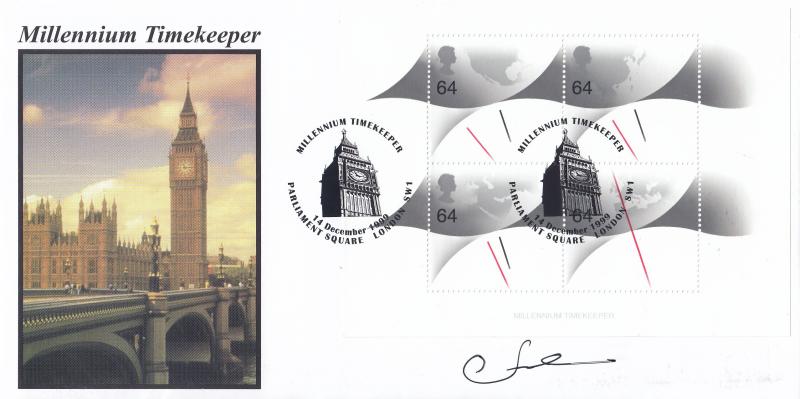1999 (12) Timekeepers M/S - Scott 'Big Ben' Official - Signed by Lord Falconer