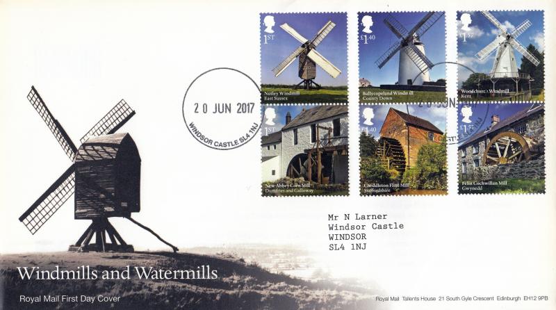 2017 (06) Windmills & Watermills - RM - Windsor Castle CDS