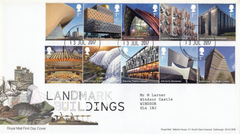 2017 (07) Landmark Buildings - RM - Windsor Castle CDS