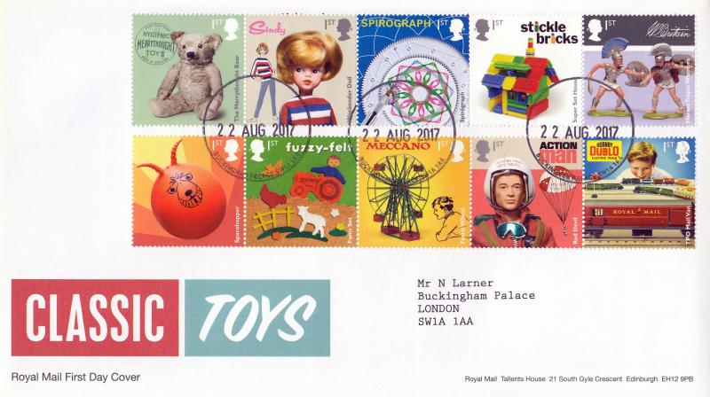 2017 (08) Classic Toys - RM - Buckingham Palace CDS