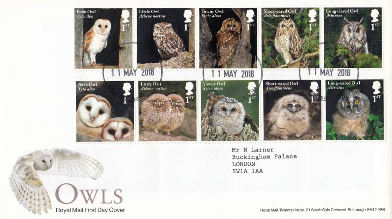 2018 (05) Owls - RM - Buckingham Palace CDS