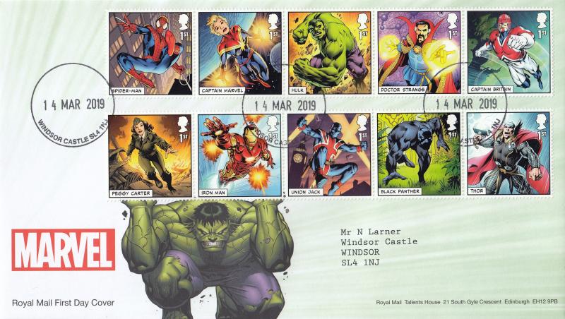 2019 (03) Marvel - RM - Windsor Castle CDS