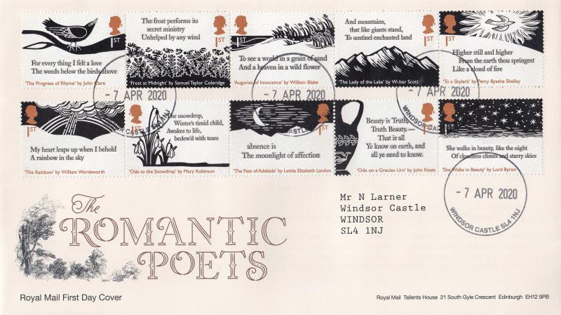 2020 (04) Romantic Poets - RM - Windsor Castle CDS