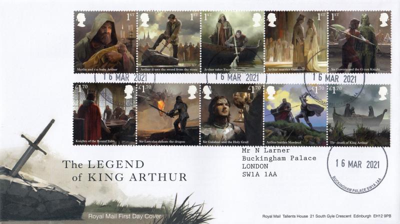 2021 (03) The Legend of King Arthur - RM - Buckingham Palace CDS