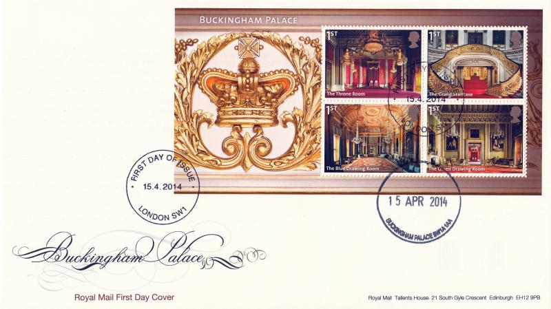 2014 (04) Buckingham Palace (M/S) - RM - Buckingham Palace CDS