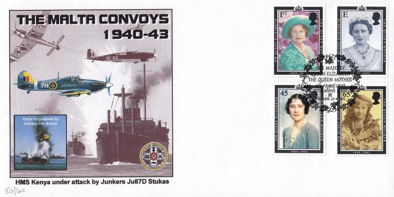 2002 (04) Queen Mother Memorial - Cambridge 'The Mata Convoys' Official