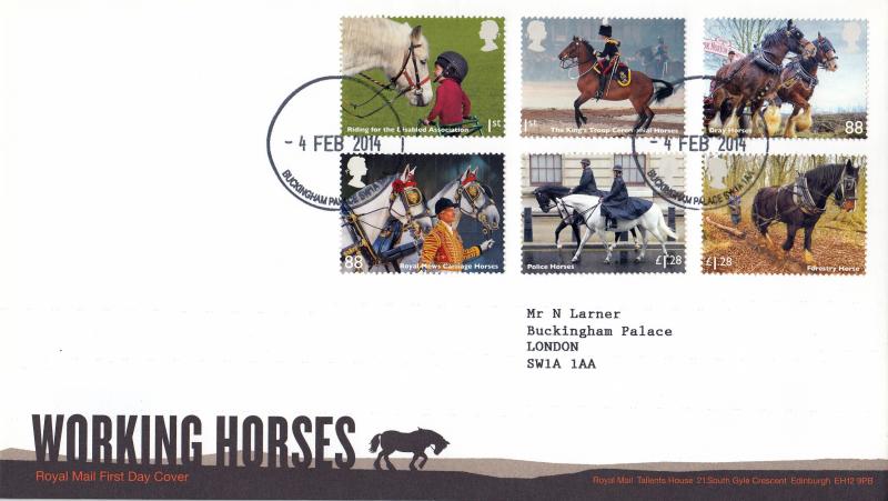 2014 (02) Working Horses- RM - Buckingham Palace CDS