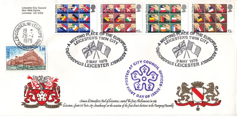 1979 (05) EEC - Leicester City Council Official - Doubled in Strasbourg