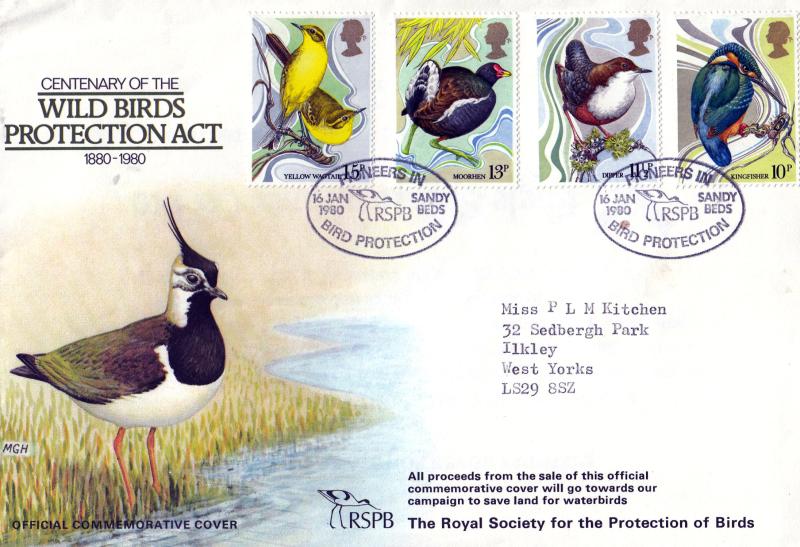 1980 (01) Birds - RSPB Official (Large H/S Version)