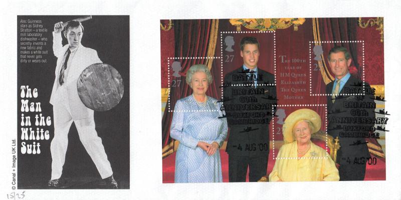 2000 (08) Queen Mother - Cambridge 'Man In The White Suit' Official - BOB Duxford H/S