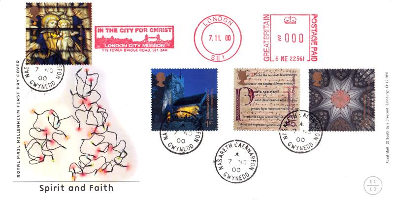 2000 (11) Spirit & Faith - RM - Nasareth CDS + London City Mission Meter Mark