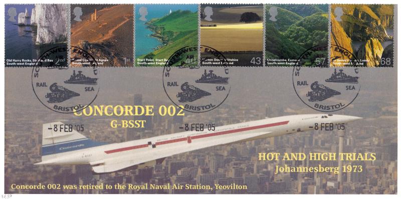 2005 (02) South West England - Cambridge 'Concorde over Johannesberg' Official
