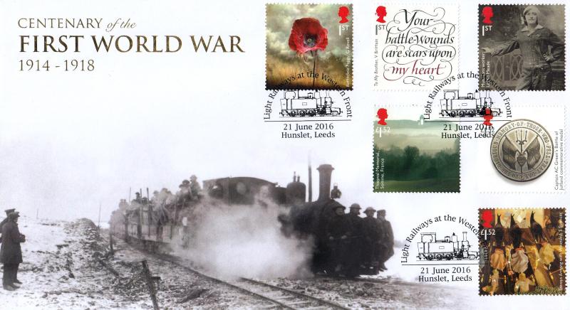 2016 World War I - Buckingham 'Light Railways At The Western Front, Hunslet' Official