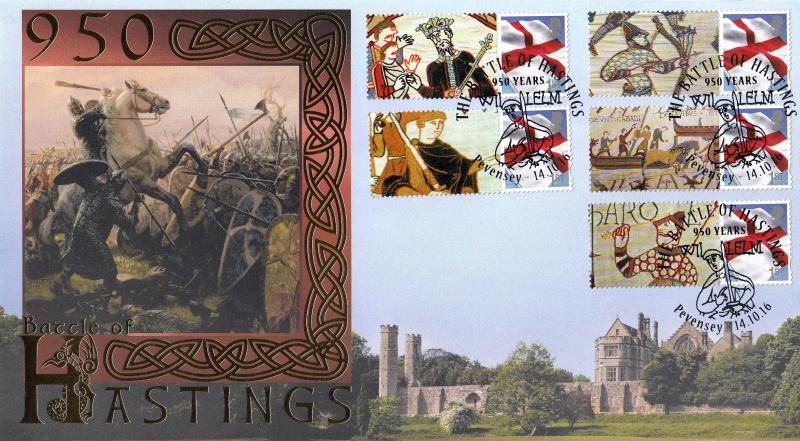 2016 (10) Battle of Hastings 950th Anniversary - Internet '1066 Country' Official (Pair)