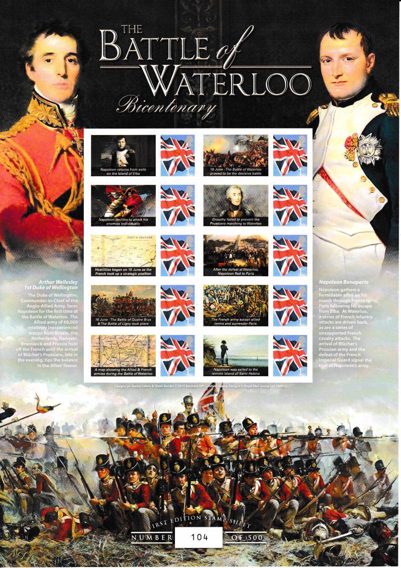 BC-473 - Battle of Waterloo Bicentenary