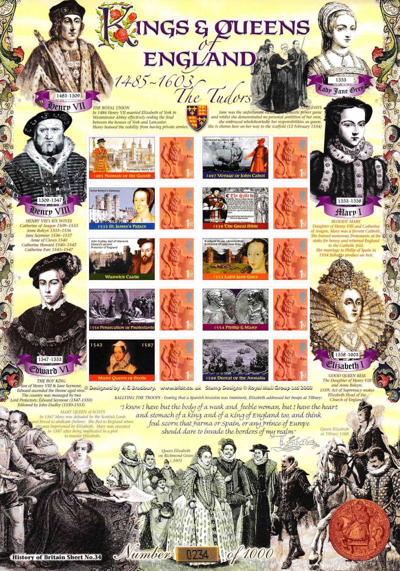 BC-202 - Kings & Queens of England - The Tudors (1485-1603)