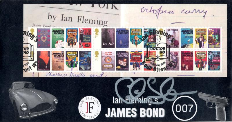 2008 (01) James Bond (M/S) - Scott Official - Signed by Colin Salmond