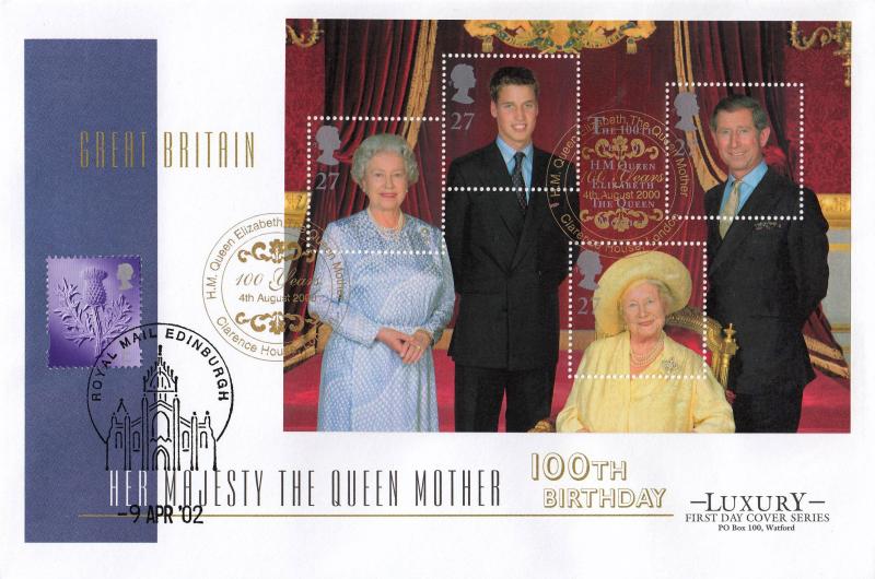 2000 (08) Queen Mother - Westminster 'Luxury' Clarence House Official - Doubled on the Funeral Day
