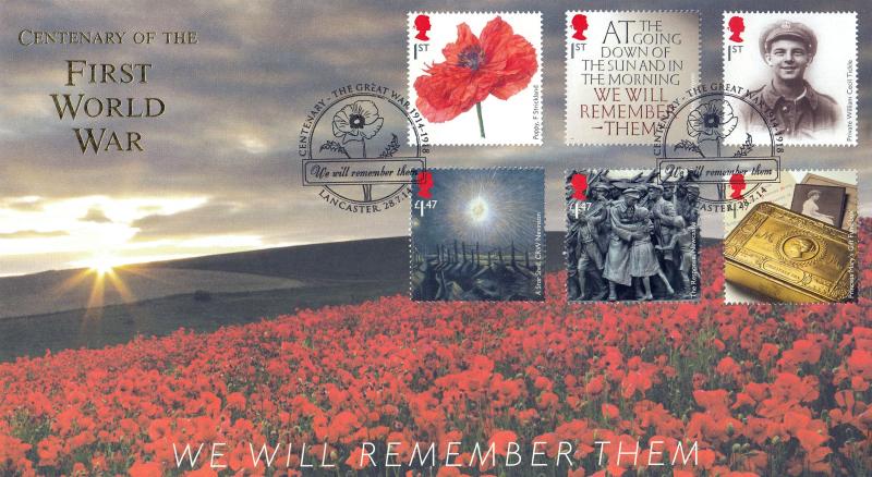 2014 (07) World War I - Buckingham/Interenet 'We Will Remember Them, Lancaster' Official