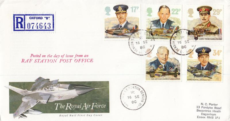 1986 Royal Air Force - RM - Benson RAF Station CDS