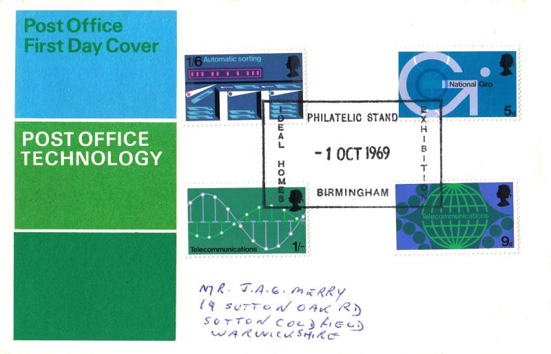 1969 (10) Post Office Technology - PO - Ideal Homes Exhibition, Birmingham H/S