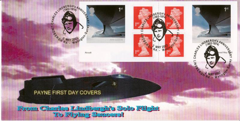 2002 (05) Airliners (NVI) - Peter Payne 'Charles Lindbergh's Anniversary' Official