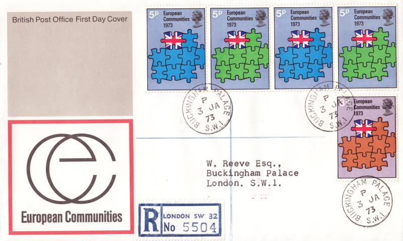 1973 (01) EEC - PO - Buckingham Palace CDS