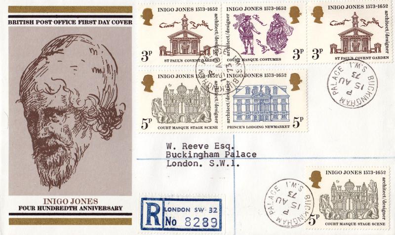 1973 (08) Inigo Jones - PO - Buckingham Palace CDS