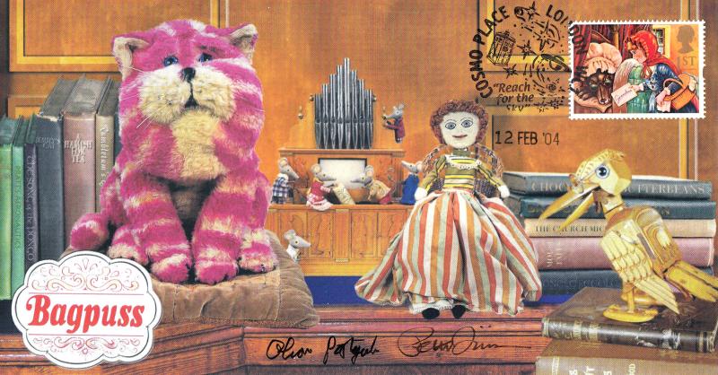 2004 (02) Bagpuss - Scott '30th Anniversary Special' - Double signed by Peter Firmin & Oliver Postgate