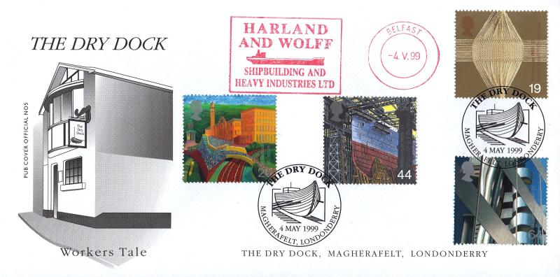 1999 (05) Workers - Brazier 'Pub' Official + Harland and Wolff Meter Mark